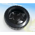 Round Black Melamine Tire Ashtray